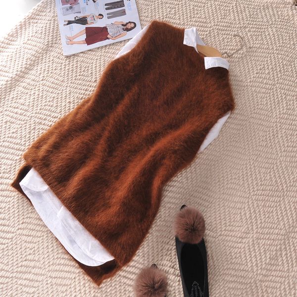 2020 angola women ladies sweaters and pullovers 100% mink cashmere knitted pullover sweater customized size jn561, White;black
2020 angola women ladies sweaters and pullovers 100% mink cashmere knitted pullover sweater customized size jn561, White;black
