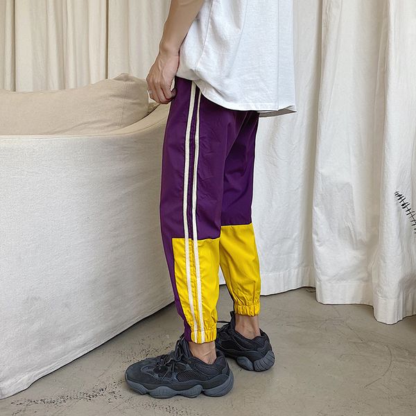 2020 explosion models autumn hong kong style beam feet straight loose high street tide brand casual nine-point pants men cool, Black
2020 explosion models autumn hong kong style beam feet straight loose high street tide brand casual nine-point pants men cool, Black