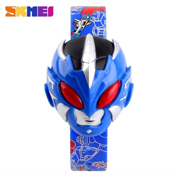 shikemei new cool children's electronic electronic toy men's superman head student watch children's watch, Blue
shikemei new cool children's electronic electronic toy men's superman head student watch children's watch, Blue