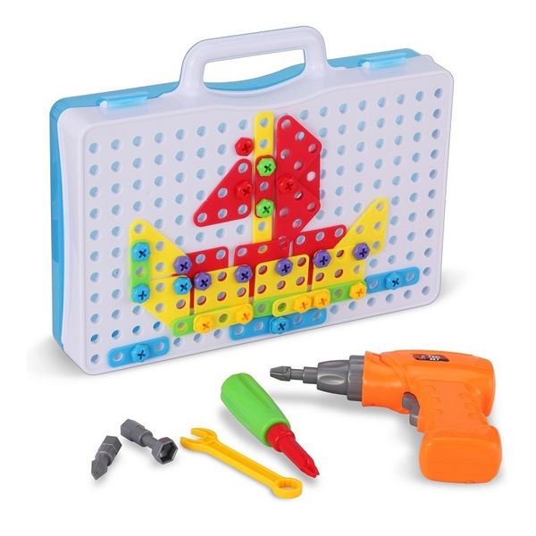 дети дрель 193pcs пластиковые винт группа игрушка diy демонтажные головоломка мозаика pegboard творческие развивающие игрушки для мальчиков
дети дрель 193pcs пластиковые винт группа игрушка diy демонтажные головоломка мозаика pegboard творческие развивающие игрушки для мальчиков