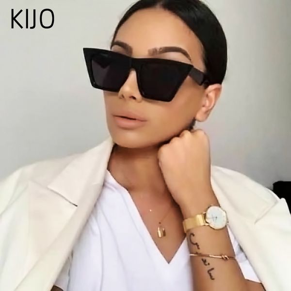 square large frame fashion sunglasses female designer multicolor men and women cat eye sunglasses classic retro uv400 outdoor su, White;black
square large frame fashion sunglasses female designer multicolor men and women cat eye sunglasses classic retro uv400 outdoor su, White;black