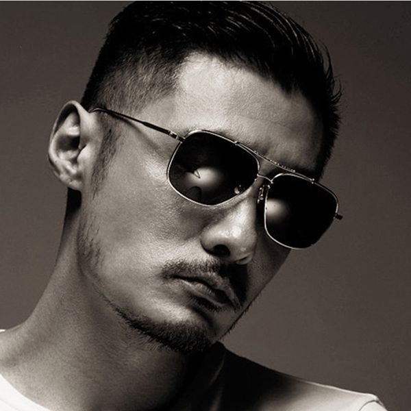 feishini steampunk square metal sunglasses men polarized brand designer glasses women driving eyewear cool shades uv protection, White;black
feishini steampunk square metal sunglasses men polarized brand designer glasses women driving eyewear cool shades uv protection, White;black