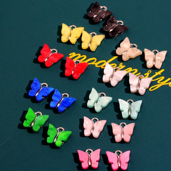 10pcs/lot fashion alloy butterfly setting resin charms cute diy animal pendant handmade jewelry for necklace bracelet, Golden
10pcs/lot fashion alloy butterfly setting resin charms cute diy animal pendant handmade jewelry for necklace bracelet, Golden