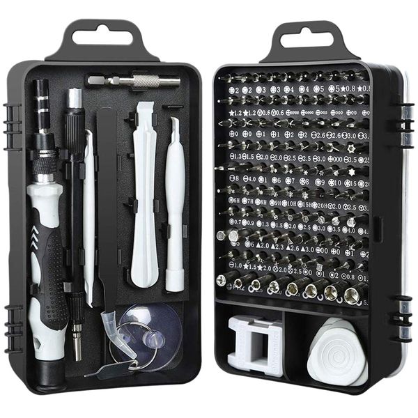 115 in 1 screwdrivers repair tool kit, driver handle netic bits for xs/xs max/xr/x/8/7/6/plus,cellphone/computer/table
115 in 1 screwdrivers repair tool kit, driver handle netic bits for xs/xs max/xr/x/8/7/6/plus,cellphone/computer/table