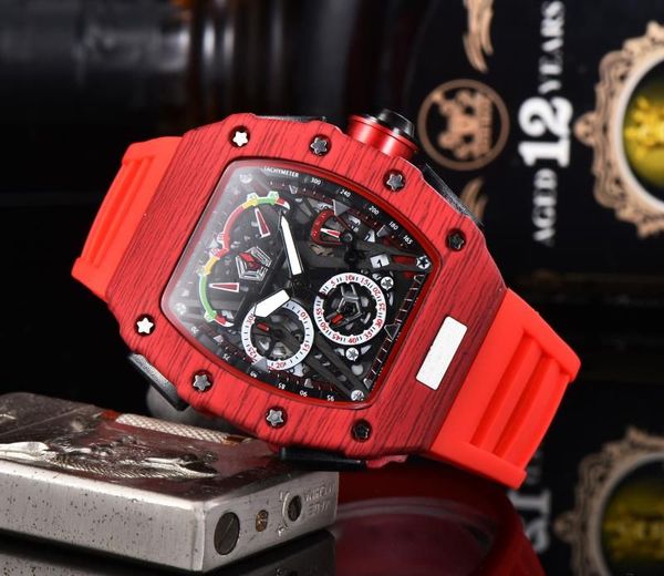 men fashion watch classic design all dial work chronograph quartz movement rubber strap male sport wristwatch clock sale, Slivery;brown
men fashion watch classic design all dial work chronograph quartz movement rubber strap male sport wristwatch clock sale, Slivery;brown