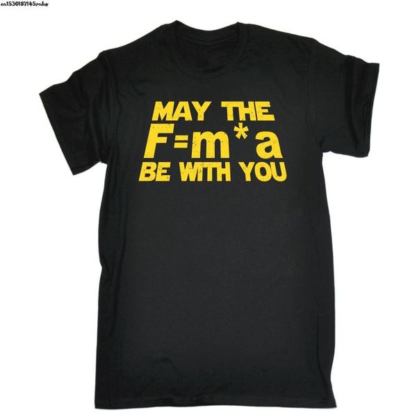 may the f=m*a be with you t-shirt physics geek birthday slogan funny gift men t shirt 100% cotton print shirts p37, White;black
may the f=m*a be with you t-shirt physics geek birthday slogan funny gift men t shirt 100% cotton print shirts p37, White;black