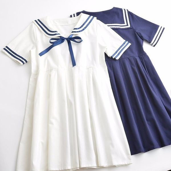 2020 autumn summer new womens dress female cotton line sailor collar college sweet striped pure girls dress, Black;gray
2020 autumn summer new womens dress female cotton line sailor collar college sweet striped pure girls dress, Black;gray