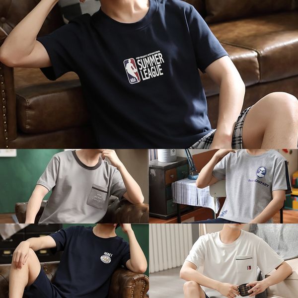 pajamas men's summer cotton thin and shorts short-sleeved shorts casual spring and autumn cotton outerable men's youth home suit, Black;brown
pajamas men's summer cotton thin and shorts short-sleeved shorts casual spring and autumn cotton outerable men's youth home suit, Black;brown