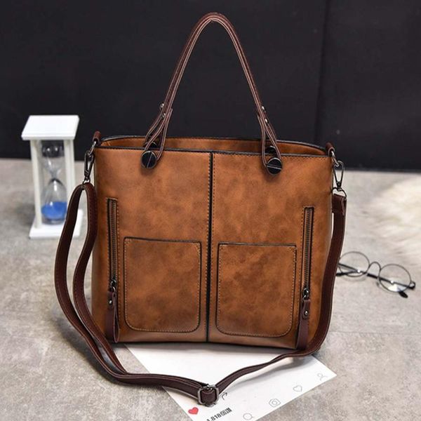european and american fashion women's handbag big bag simple fashion ladies handbag retro shoulder messenger bag
european and american fashion women's handbag big bag simple fashion ladies handbag retro shoulder messenger bag