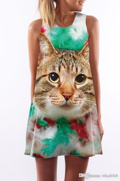 women dress summer crew neck summer sling sleeveless hip wrap elegant lady flora printed cat print tight skirt casual pencil dresses, Black;gray
women dress summer crew neck summer sling sleeveless hip wrap elegant lady flora printed cat print tight skirt casual pencil dresses, Black;gray