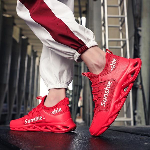 men s shoes will red sneakers schoolboy person pure blade sole hollow out bottom trend cool shoes leisure time plate cs08, Black
men s shoes will red sneakers schoolboy person pure blade sole hollow out bottom trend cool shoes leisure time plate cs08, Black