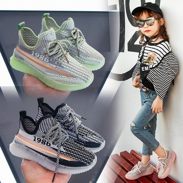 boys' sports sneakers flying weaving mesh breathable girls' zhongda children's single shoes 2020 new children's tide bra, Black
boys' sports sneakers flying weaving mesh breathable girls' zhongda children's single shoes 2020 new children's tide bra, Black