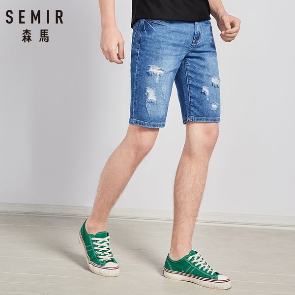 semir hole hole denim shorts male student summer men thin section jeans men's fifth pants trend loose korean version cx200727, Blue
semir hole hole denim shorts male student summer men thin section jeans men's fifth pants trend loose korean version cx200727, Blue