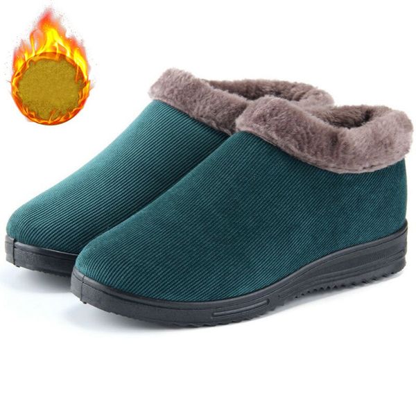 Women warm fur plush Insole Snow Boots Warm Casual Cotton Shoes Woman Ankle Boots Shallow Plush Shoes, Green
Women warm fur plush Insole Snow Boots Warm Casual Cotton Shoes Woman Ankle Boots Shallow Plush Shoes, Green