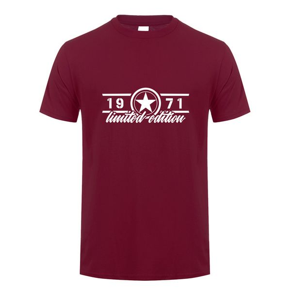 men's t-shirts summer limited edition 1971 t shirt men cotton o-neck short sleeve birthday gift t-shirt mans tee oz-257, White;black
men's t-shirts summer limited edition 1971 t shirt men cotton o-neck short sleeve birthday gift t-shirt mans tee oz-257, White;black