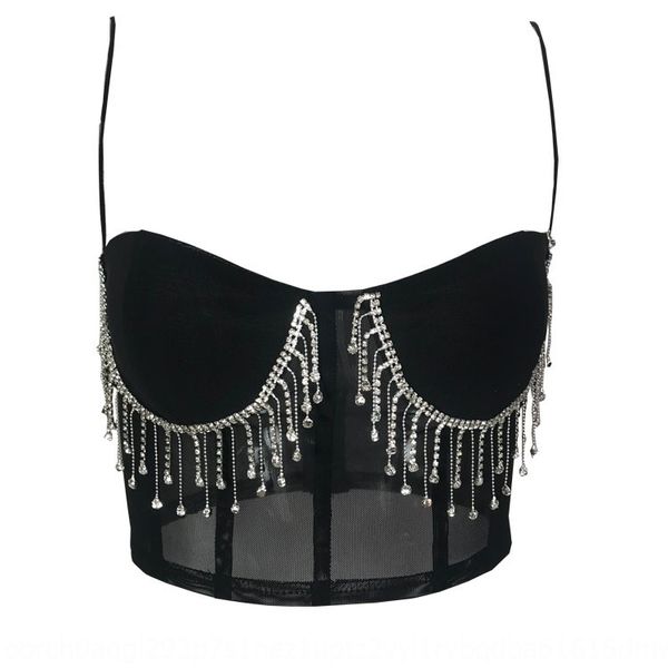 2020 nightclub female female vest women's camisole slim-fit rhinestone-inlaid tassel sling backless vest for women, Camo
2020 nightclub female female vest women's camisole slim-fit rhinestone-inlaid tassel sling backless vest for women, Camo