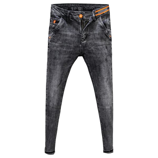 men's jeans spring and summer 2021 fashion teenagers hip hop denim korean slim feet pocket ankle length pencil pants homme, Blue
men's jeans spring and summer 2021 fashion teenagers hip hop denim korean slim feet pocket ankle length pencil pants homme, Blue