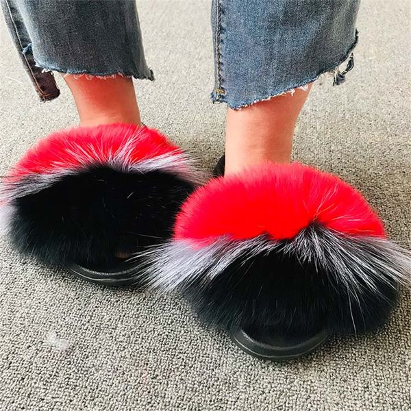 so color fur slides summer furry woman slippers fluffy multicolor outdoor casual beautiful sandals fashion fur shoes, Black
so color fur slides summer furry woman slippers fluffy multicolor outdoor casual beautiful sandals fashion fur shoes, Black
