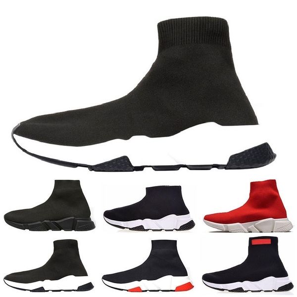 2019 new arrivals designer fashion luxury speed stretch-knit mid sneakers triple black flat casual shoes sock boots womens mens shoes
2019 new arrivals designer fashion luxury speed stretch-knit mid sneakers triple black flat casual shoes sock boots womens mens shoes