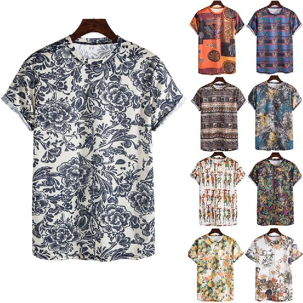 popular 3d digital printing fashion round neck short sleeve t-shirt loose casual t-shirt in europe and america in summer 2020, White;black
popular 3d digital printing fashion round neck short sleeve t-shirt loose casual t-shirt in europe and america in summer 2020, White;black
