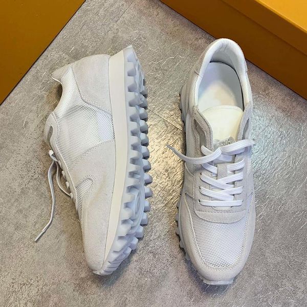 fashion design luxury men shoes casual style lace -up breathable runner sneaker with origin box plus size men shoes rubber sole drop shippin, Black
fashion design luxury men shoes casual style lace -up breathable runner sneaker with origin box plus size men shoes rubber sole drop shippin, Black