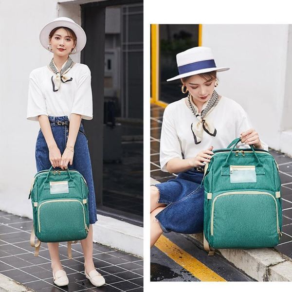 new portable folding crib mommy bag multifunctional mommy and bag shoulder bed portable mother baby mid-bed x2f6
new portable folding crib mommy bag multifunctional mommy and bag shoulder bed portable mother baby mid-bed x2f6