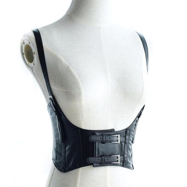 vintage women's corset vest steampunk harness strechy waistcoat wide cincher with buckle, Black;brown
vintage women's corset vest steampunk harness strechy waistcoat wide cincher with buckle, Black;brown