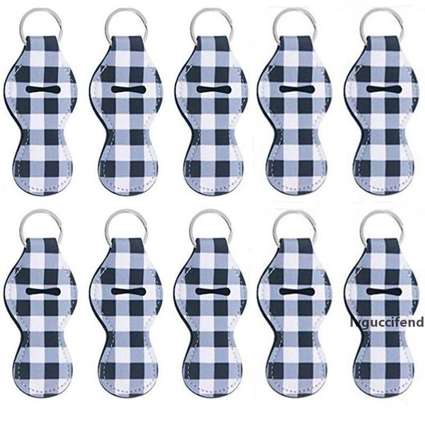 10pcs/lot neoprene white black plaid chapstick holders lipstick keychain wrap lipstick holder party gifts
10pcs/lot neoprene white black plaid chapstick holders lipstick keychain wrap lipstick holder party gifts