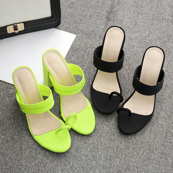 shoes ladies' slippers women heels luxury slides low square heel rubber flip flops pantofle high designer block hawaiian 2020, Black
shoes ladies' slippers women heels luxury slides low square heel rubber flip flops pantofle high designer block hawaiian 2020, Black