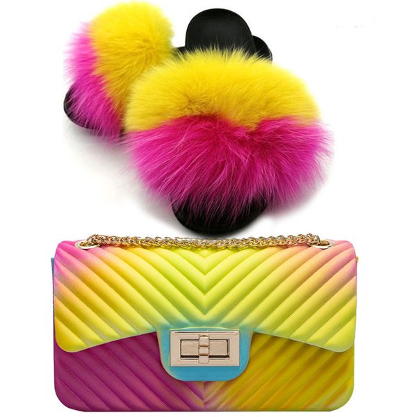 women shoes fur slides women fur slippers colorful jelly bags multicolor shoe flip flops fluffy slippers sets, Black
women shoes fur slides women fur slippers colorful jelly bags multicolor shoe flip flops fluffy slippers sets, Black
