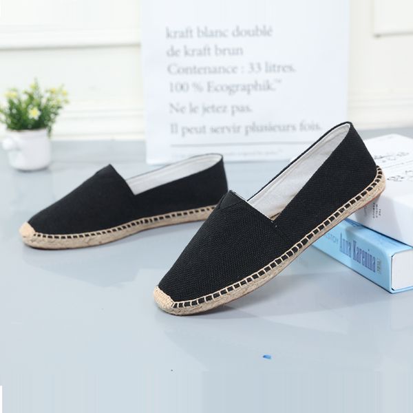 sooneeya casual shoes men breathable canvas sole flats shoes loafers men slip on espadrilles driving plus size, Black
sooneeya casual shoes men breathable canvas sole flats shoes loafers men slip on espadrilles driving plus size, Black