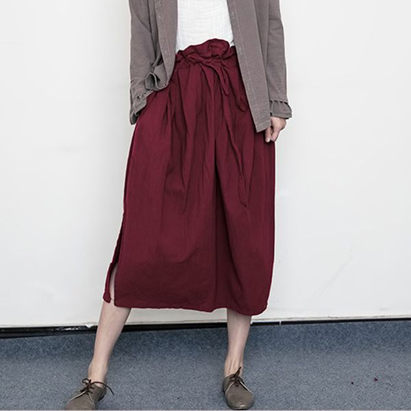 skirts johnature autumn fashion vintage solid color cotton linen female half skirt 2021 comfortable all-match women lace up, Black
skirts johnature autumn fashion vintage solid color cotton linen female half skirt 2021 comfortable all-match women lace up, Black