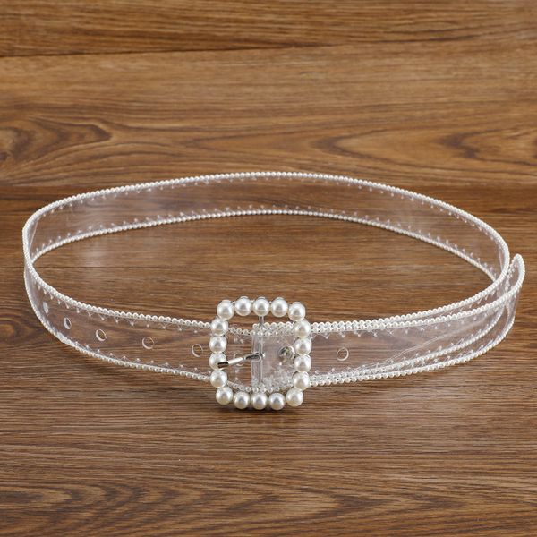 fashion pearl belt waist belts for women 2020 transparent white clear belt plastic designer waistband ladies, Black;brown
fashion pearl belt waist belts for women 2020 transparent white clear belt plastic designer waistband ladies, Black;brown