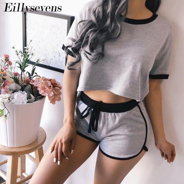 summer new women short tracksuits 2pcs ladies girls short sleeve short casual slacks suits two piece sets womens set, Gray
summer new women short tracksuits 2pcs ladies girls short sleeve short casual slacks suits two piece sets womens set, Gray