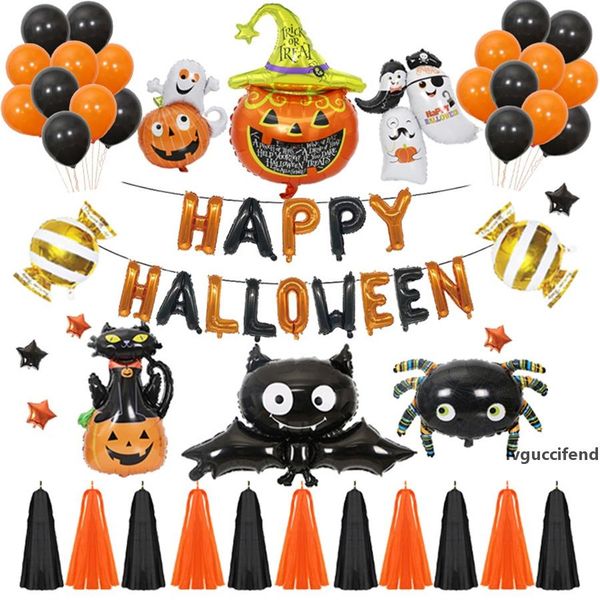 happy halloween balloons set halloween party decorations charm foil balloon pumpkin cat bat paper tassels party supplies jk1909
happy halloween balloons set halloween party decorations charm foil balloon pumpkin cat bat paper tassels party supplies jk1909
