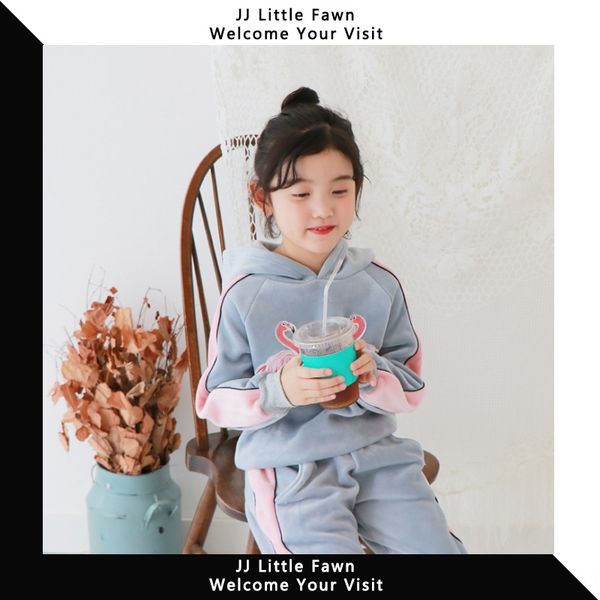 odikk wear winter warm clothing children's thickened girls' sports hooded suit double-faced velvet warm girl's clothes childr
odikk wear winter warm clothing children's thickened girls' sports hooded suit double-faced velvet warm girl's clothes childr
