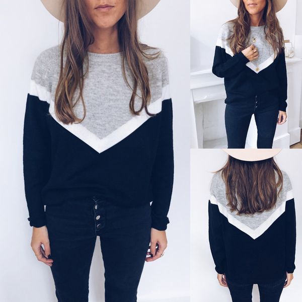 casual autumn splice women sweatshirt o-neck korean long sleeve pullover fashion loose female winter sweatshirt, Black;gray
casual autumn splice women sweatshirt o-neck korean long sleeve pullover fashion loose female winter sweatshirt, Black;gray