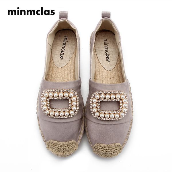minmclas alpargatas espadrilles pearl comfortable slip-on womens slippers breathable flax canvas for girls rhinestones, Black
minmclas alpargatas espadrilles pearl comfortable slip-on womens slippers breathable flax canvas for girls rhinestones, Black