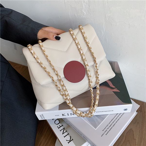 высокое качество lattice кожа pu crossbody сумки для женщин 2020 цепь sac a главный femme мешок плеча bolsos мешок конструктора mujer
высокое качество lattice кожа pu crossbody сумки для женщин 2020 цепь sac a главный femme мешок плеча bolsos мешок конструктора mujer