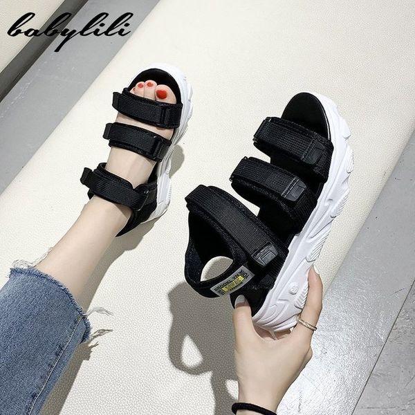 platform sandals for women summer beach lady chunky shoes flat solid outdoor sports female sandal non-slip wear-resistant, Black
platform sandals for women summer beach lady chunky shoes flat solid outdoor sports female sandal non-slip wear-resistant, Black