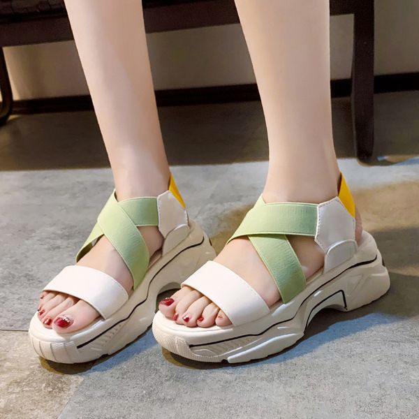 dropshipping women summer sandals 5.5cm heel fashion shoes platform sandals new fashion comfortbal, Black
dropshipping women summer sandals 5.5cm heel fashion shoes platform sandals new fashion comfortbal, Black