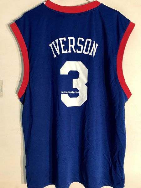 ncaa retro jersey #3 allen iverson blue mens stitched vintage sleeveless vest jerseys, Gray
ncaa retro jersey #3 allen iverson blue mens stitched vintage sleeveless vest jerseys, Gray