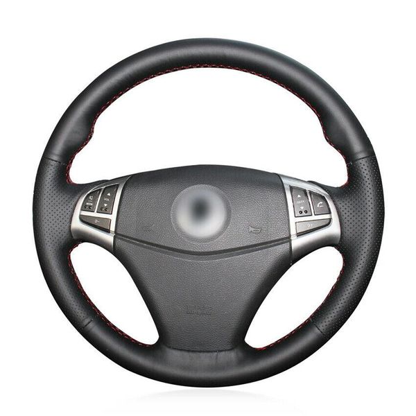 custom made diy anti slip diy black leather car steering wheel cover for ssangyong korando 2011-2014
custom made diy anti slip diy black leather car steering wheel cover for ssangyong korando 2011-2014