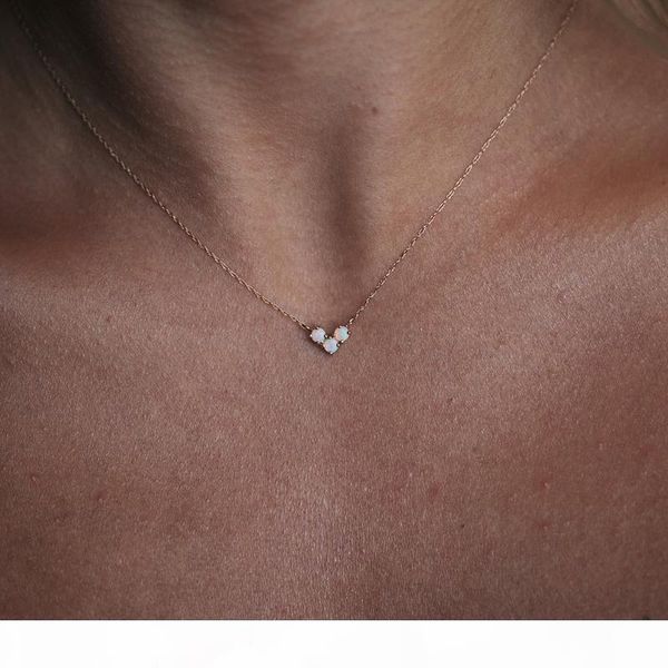 100% 925 стерлингового серебра минимален ювелирные цепи ожерелье три камень опал gem top качества loveling очаровательных женщин ожерелья, Silver
100% 925 стерлингового серебра минимален ювелирные цепи ожерелье три камень опал gem top качества loveling очаровательных женщин ожерелья, Silver