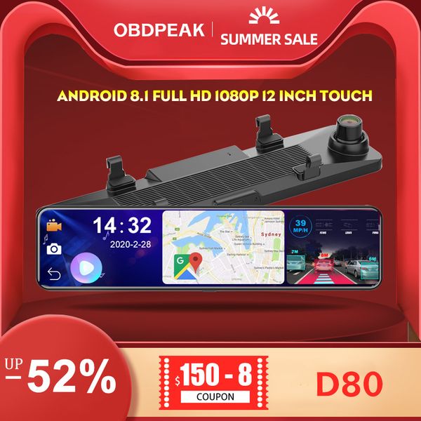 obdpeak d80 android 8.1 full hd 1080p 12 inch touch ips car dvr with gps navigation wifi bluetooth adas google play dash cam
obdpeak d80 android 8.1 full hd 1080p 12 inch touch ips car dvr with gps navigation wifi bluetooth adas google play dash cam