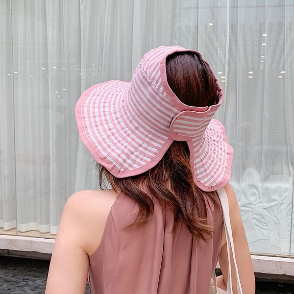 sgibe outdoor striped empty screen women's breathable sun sun large edge sunshade hat for travel foldable large eaves beach hat for chi, Blue;gray
sgibe outdoor striped empty screen women's breathable sun sun large edge sunshade hat for travel foldable large eaves beach hat for chi, Blue;gray