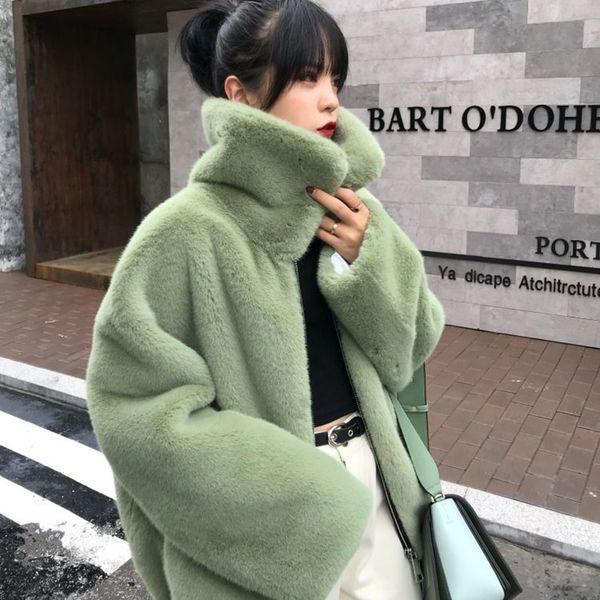 2020 autumn winter coat women warm thick fur coat female faux fur casual women jacket, Black
2020 autumn winter coat women warm thick fur coat female faux fur casual women jacket, Black