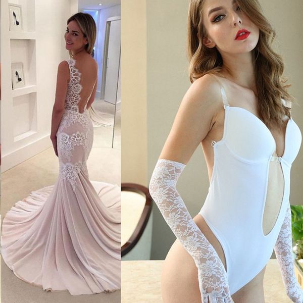 women body shaper bra for dress bodysuit underwear slips backless bra g-string u plunge shapewear convertible wedding bra y200710, Black;white
women body shaper bra for dress bodysuit underwear slips backless bra g-string u plunge shapewear convertible wedding bra y200710, Black;white