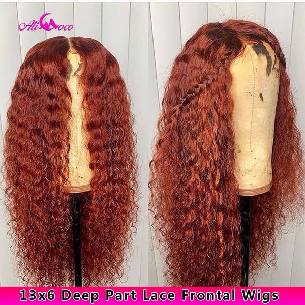 ali coco 13x6/4x4 deep part curly human hair lace front wigs 150% orange ginger ombre color brazilian remy curl wigs pre plucked, Black
ali coco 13x6/4x4 deep part curly human hair lace front wigs 150% orange ginger ombre color brazilian remy curl wigs pre plucked, Black