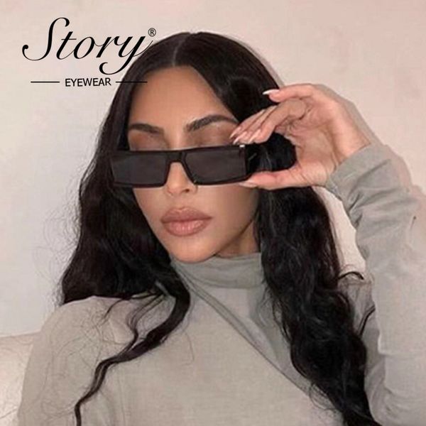 story vintage rectangle sunglasses women men brand designer retro mirrored leopard 90s sun glasses gafas de sol mujer s1935g, White;black
story vintage rectangle sunglasses women men brand designer retro mirrored leopard 90s sun glasses gafas de sol mujer s1935g, White;black